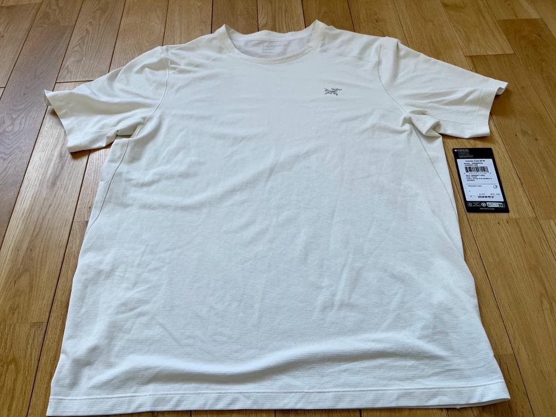 アークテリクス Cormac Crew S/S メンズ Sサイズ ホワイト系
