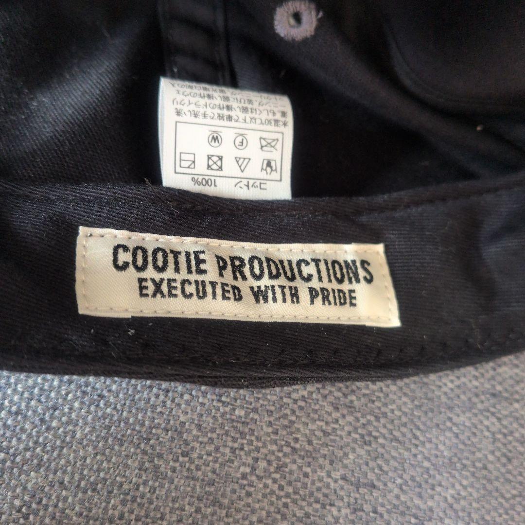 Cootie Productions キャップ ブラック/グレー