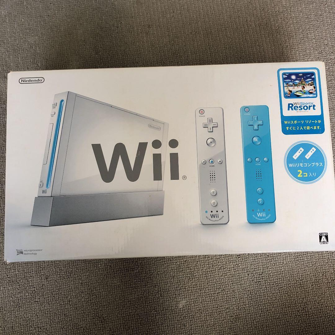 Wii本体+ソフト4本付き
