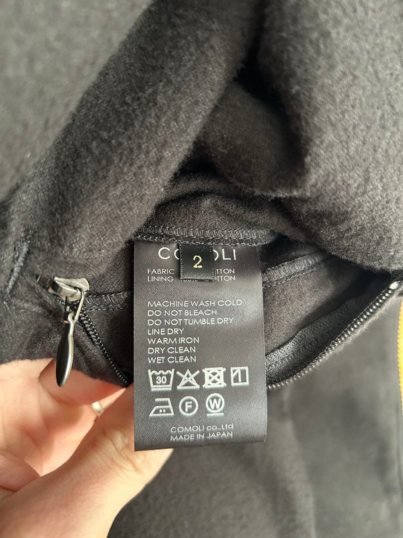 y*u様 COMOLI モールスキンジップショートジャケット
