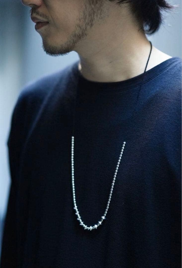 アクセサリー OX JEWELRY Italian Silver Beads Necklace