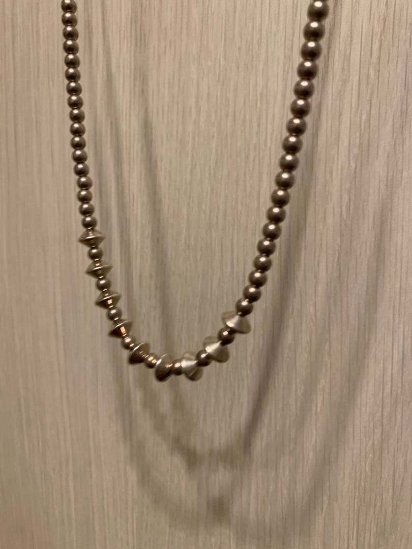 アクセサリー OX JEWELRY Italian Silver Beads Necklace