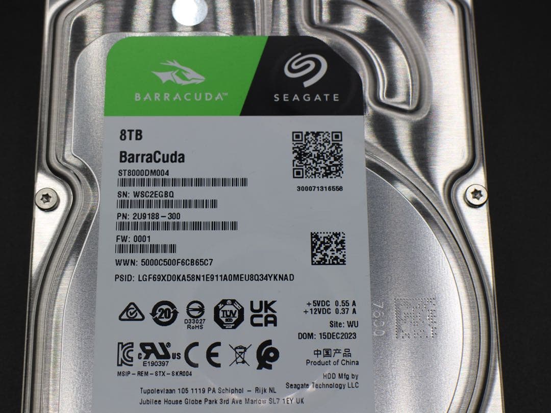 SEAGATE HDD 8TB ST8000DM004 ハードディスク 23