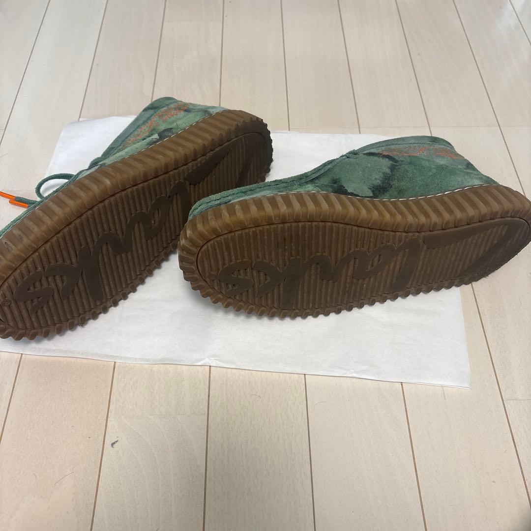 クラークスデッキシューズ Torhill Tor / トーヒルトーグリーンカモ
