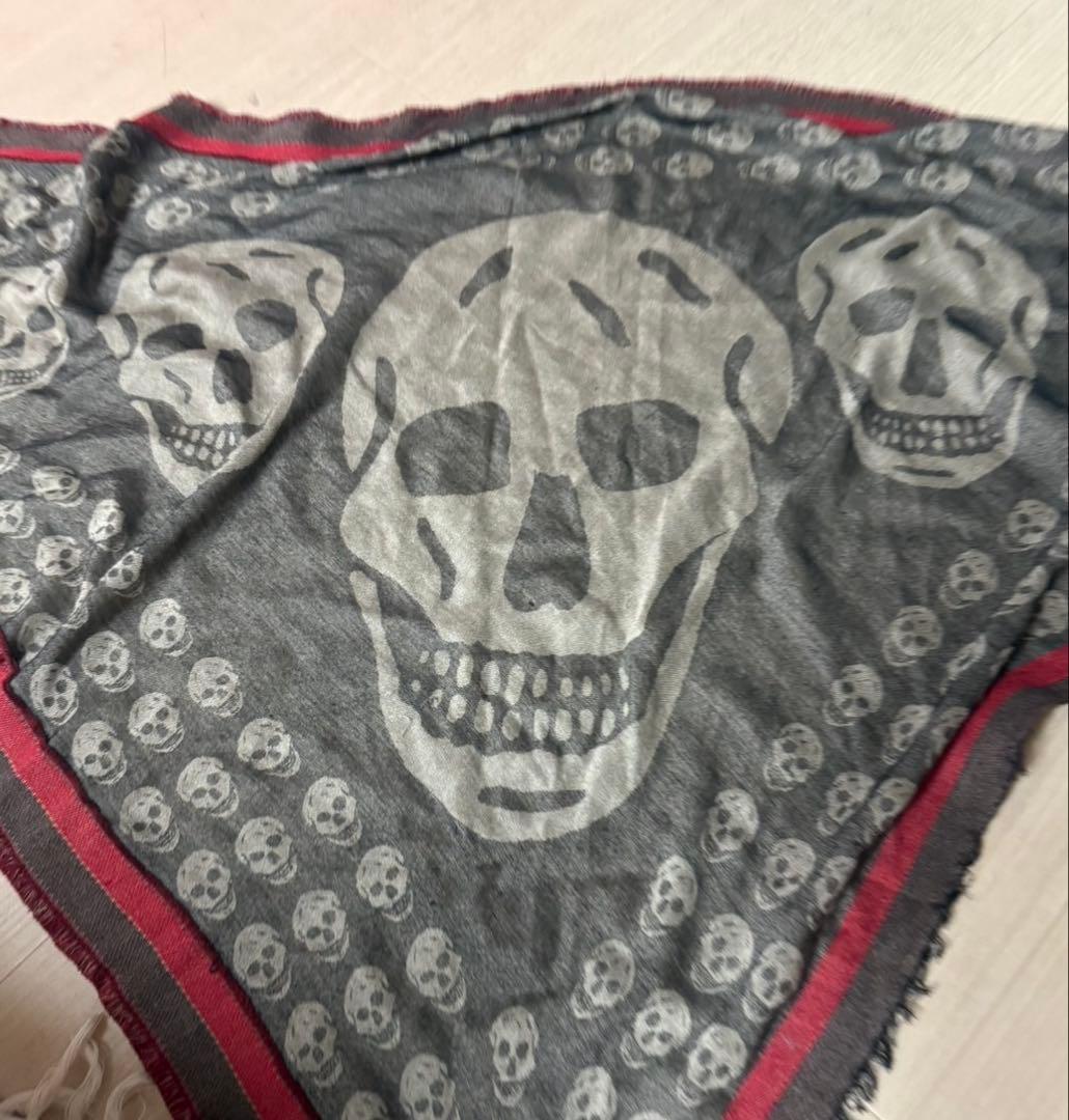 Alexander McQueen swag opium スカーフ　スカル