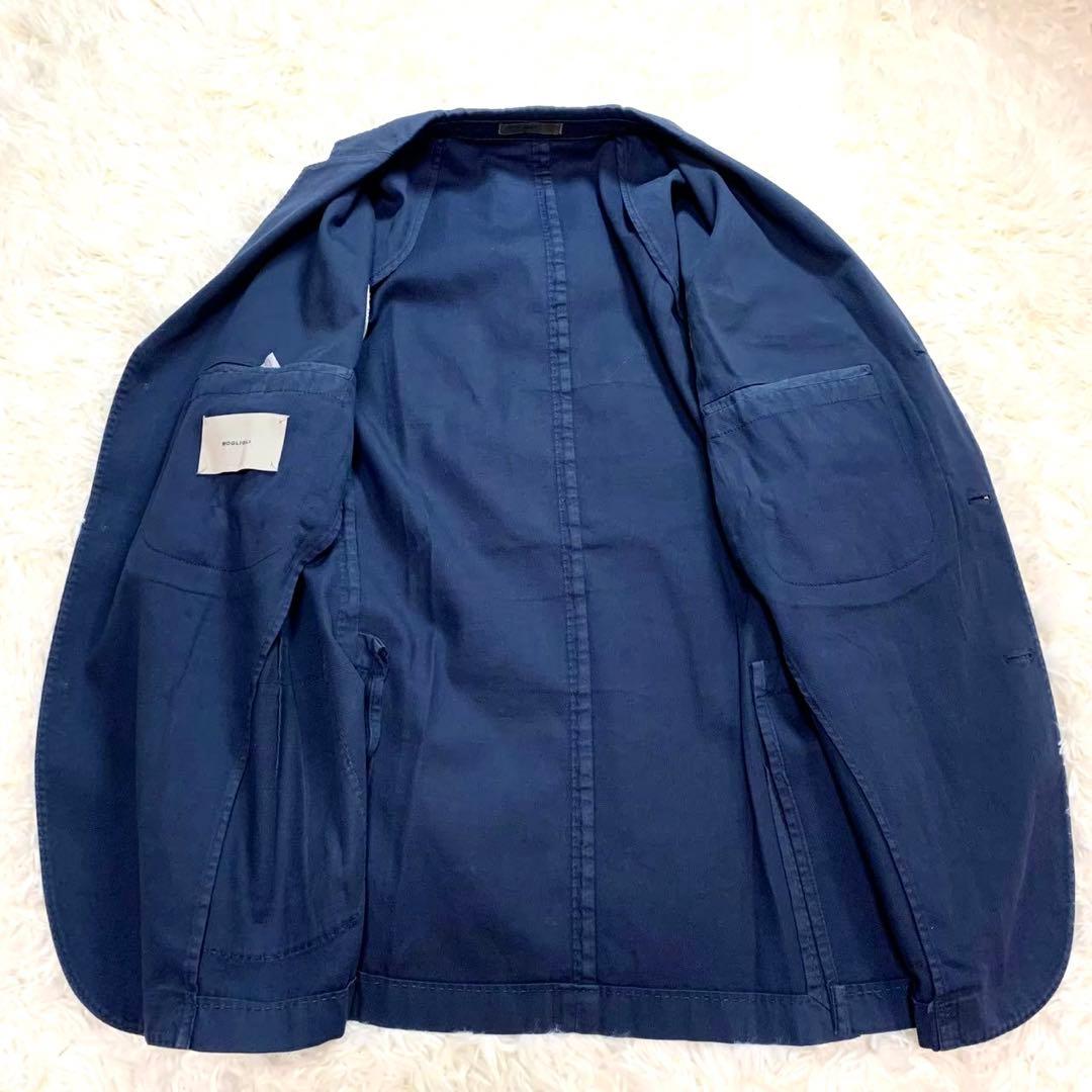 BOGLIOLI ボリオリ COAT テーラードジャケット ネイビー 3B 48