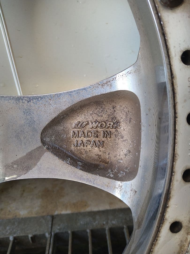 【Kさま専用】当時物WORK VS-KF 18インチ 7.5J 114.3 5穴