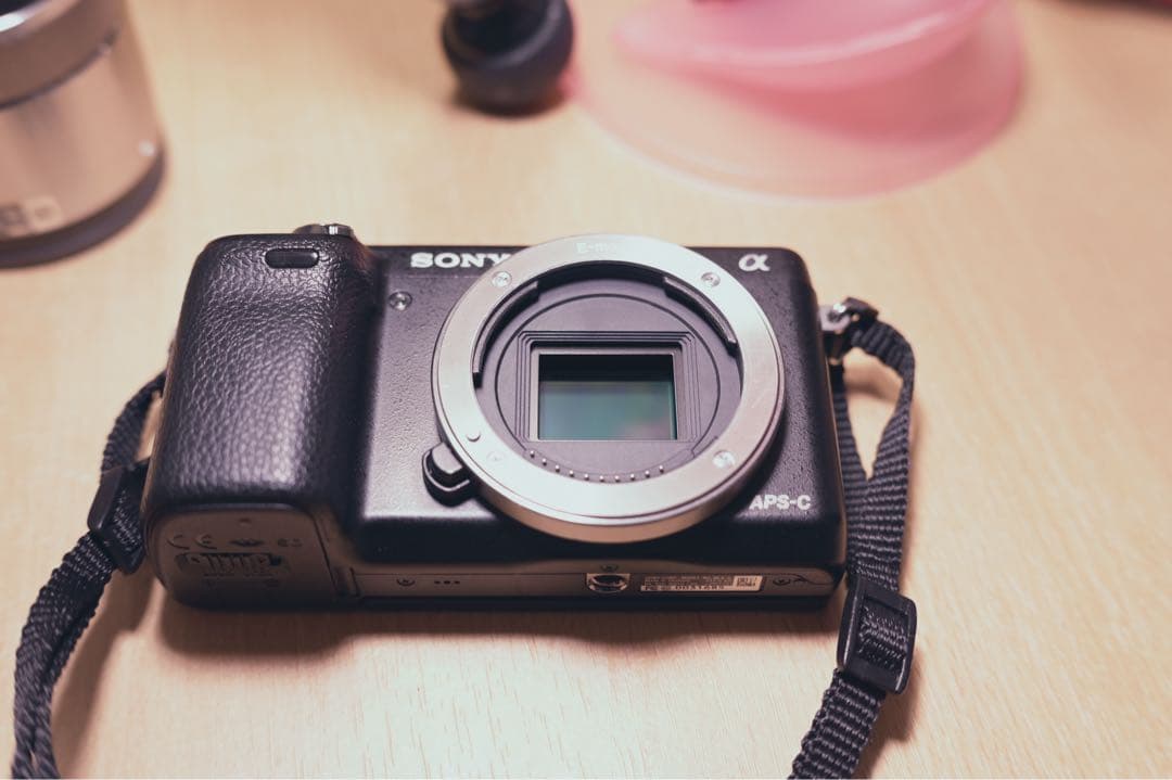 SONY NEX-6 ミラーレスカメラ レンズキット + ケース