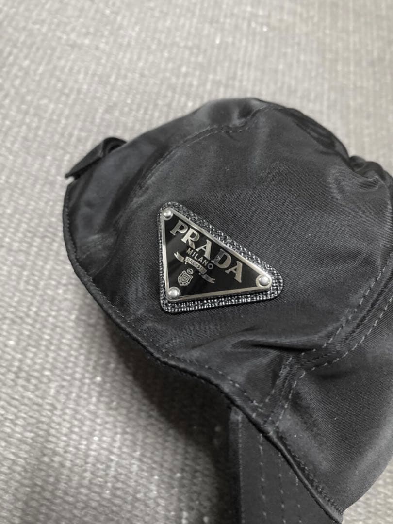 PRADA プラダ Re-Nylon ベースボール キャップ トライアングルロゴ