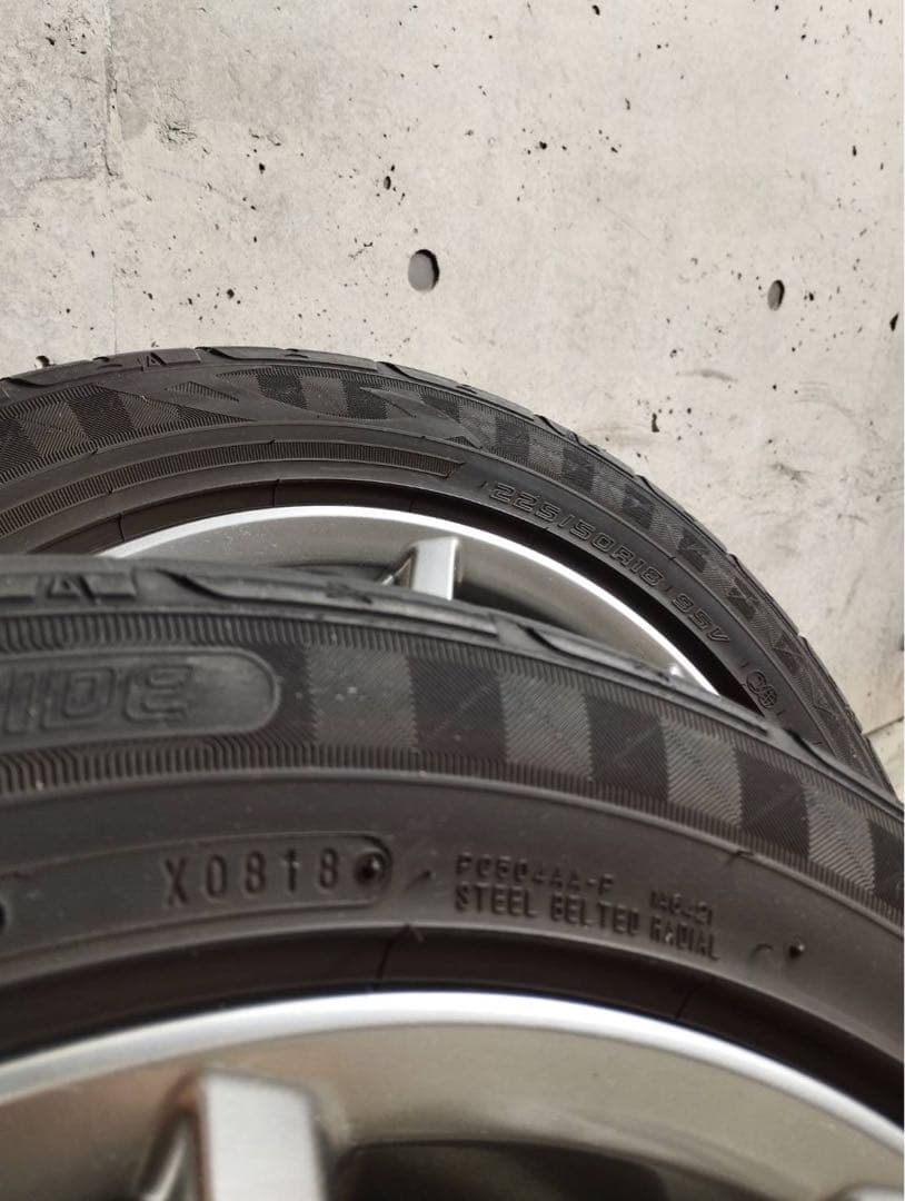 トヨタ エスティマ純正 18インチホイールセット