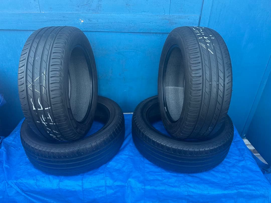 225/55R18 98Vブリヂストン トランザT001年式2022夏タイヤ4本
