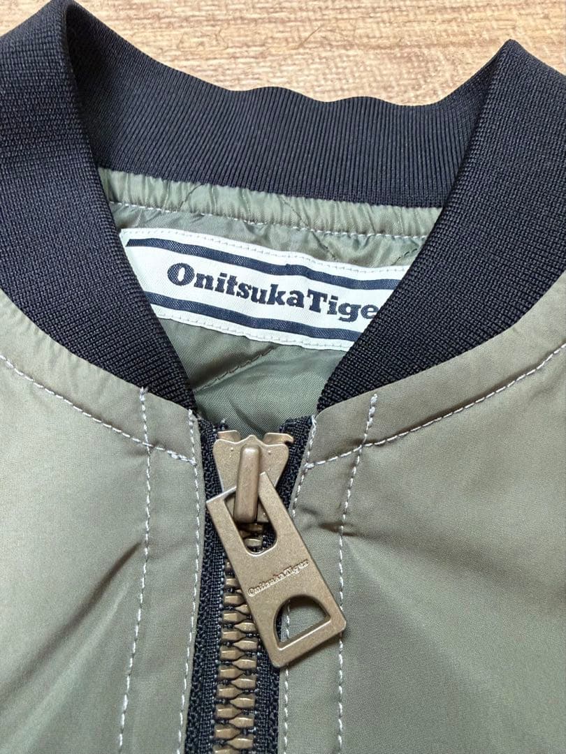 岡*様 Onitsuka Tiger MA-1ジャケット オリーブグリーン