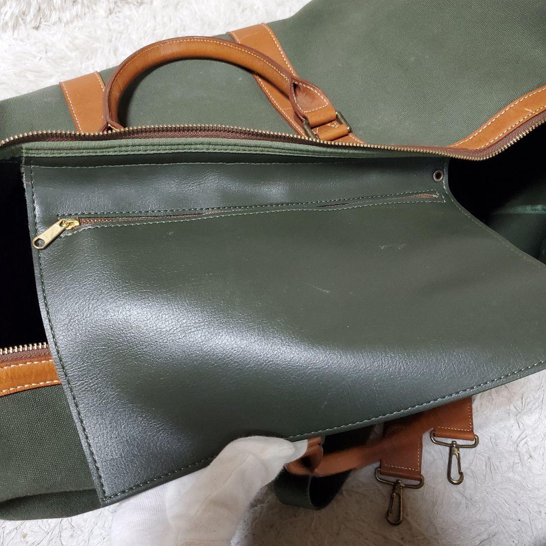 美品 OLD BURBERRYS ボストンバッグ ポーチ付属 2way 大容量