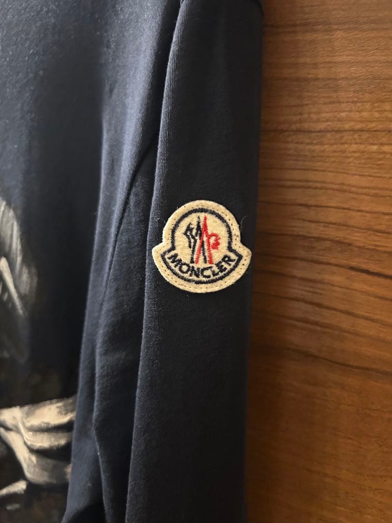 MONCLER グラフィックプリント ロングTシャツ