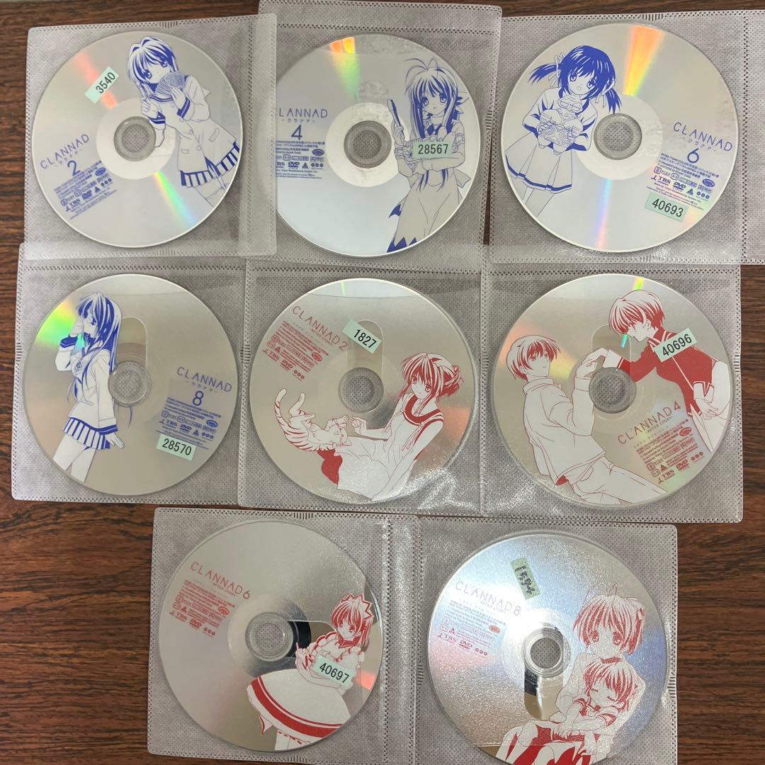 【全巻セット】CLANNAD-クラナド- 1期+2期 全巻 DVD