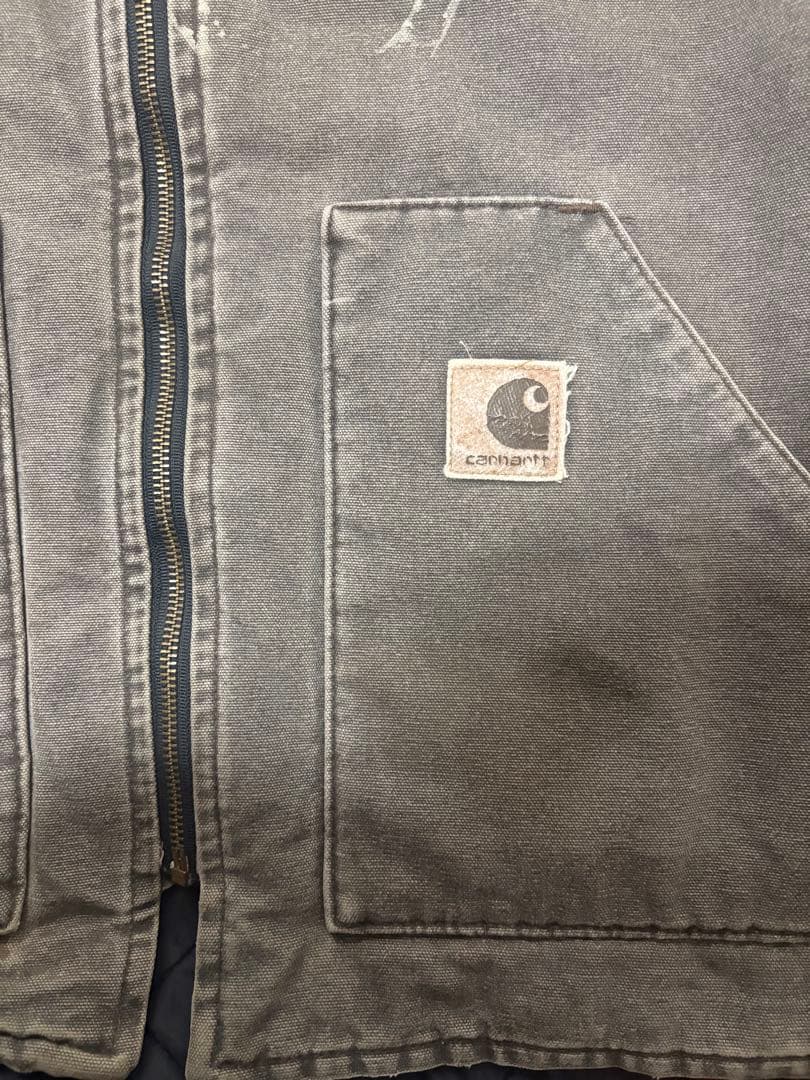 ぺ*郎様 【希少色・人気】carhartt ダックベスト V02 CMT XXL