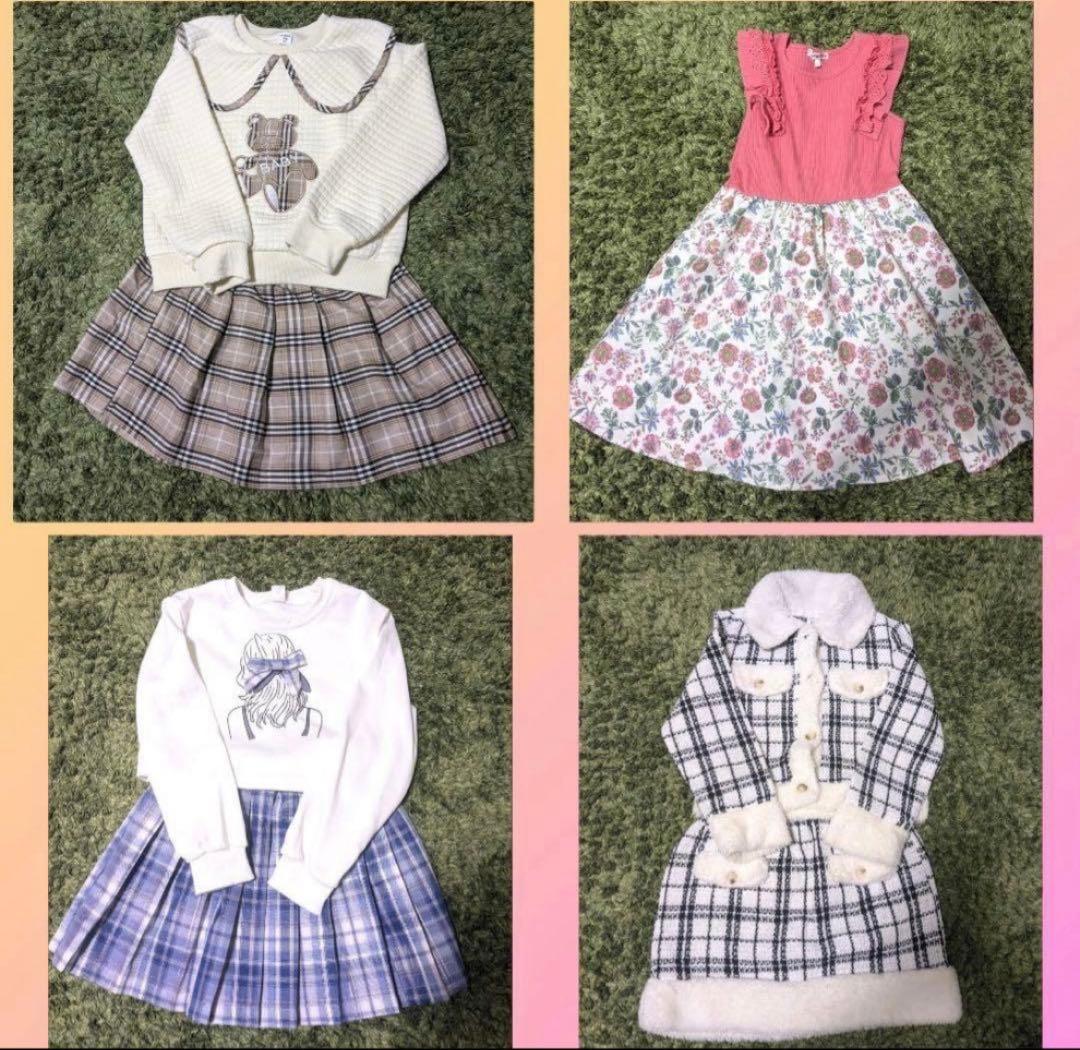 0時まで限定値下　美品　X-girl anyFAM 80点まとめ売り　女の子
