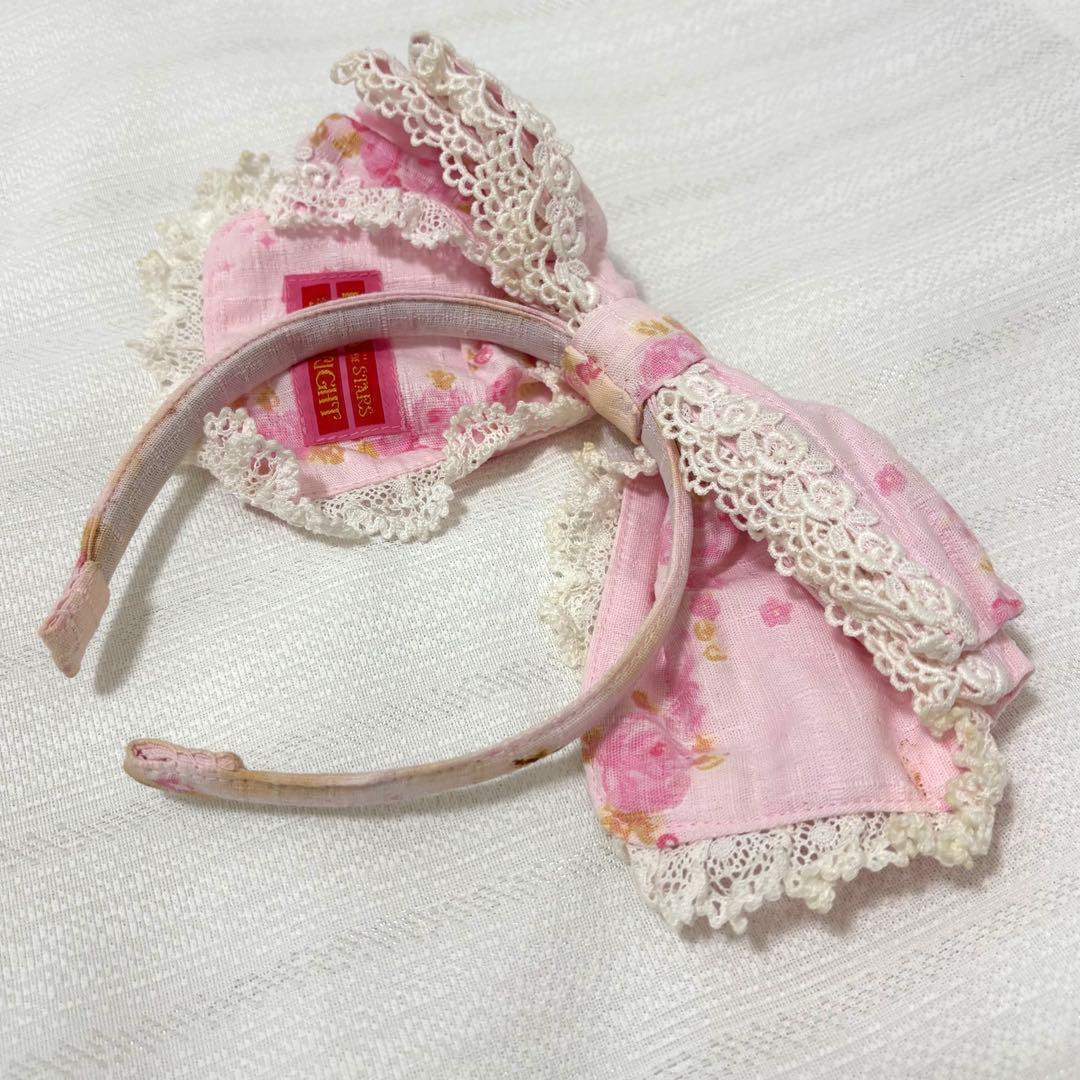 Unico in Bloomland柄スカラップJSK カチューシャセット