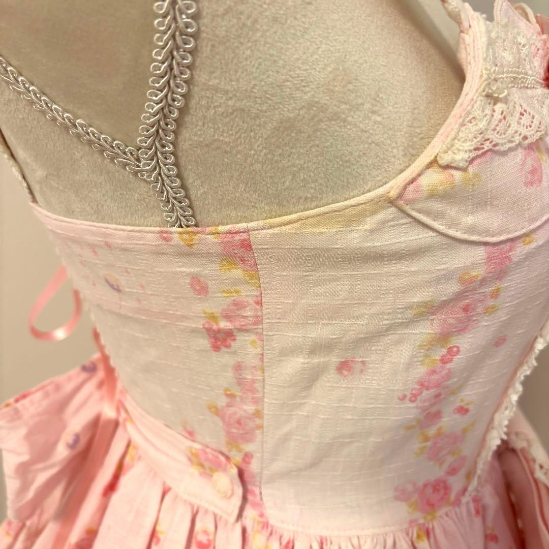 Unico in Bloomland柄スカラップJSK カチューシャセット