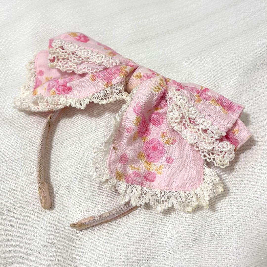Unico in Bloomland柄スカラップJSK カチューシャセット