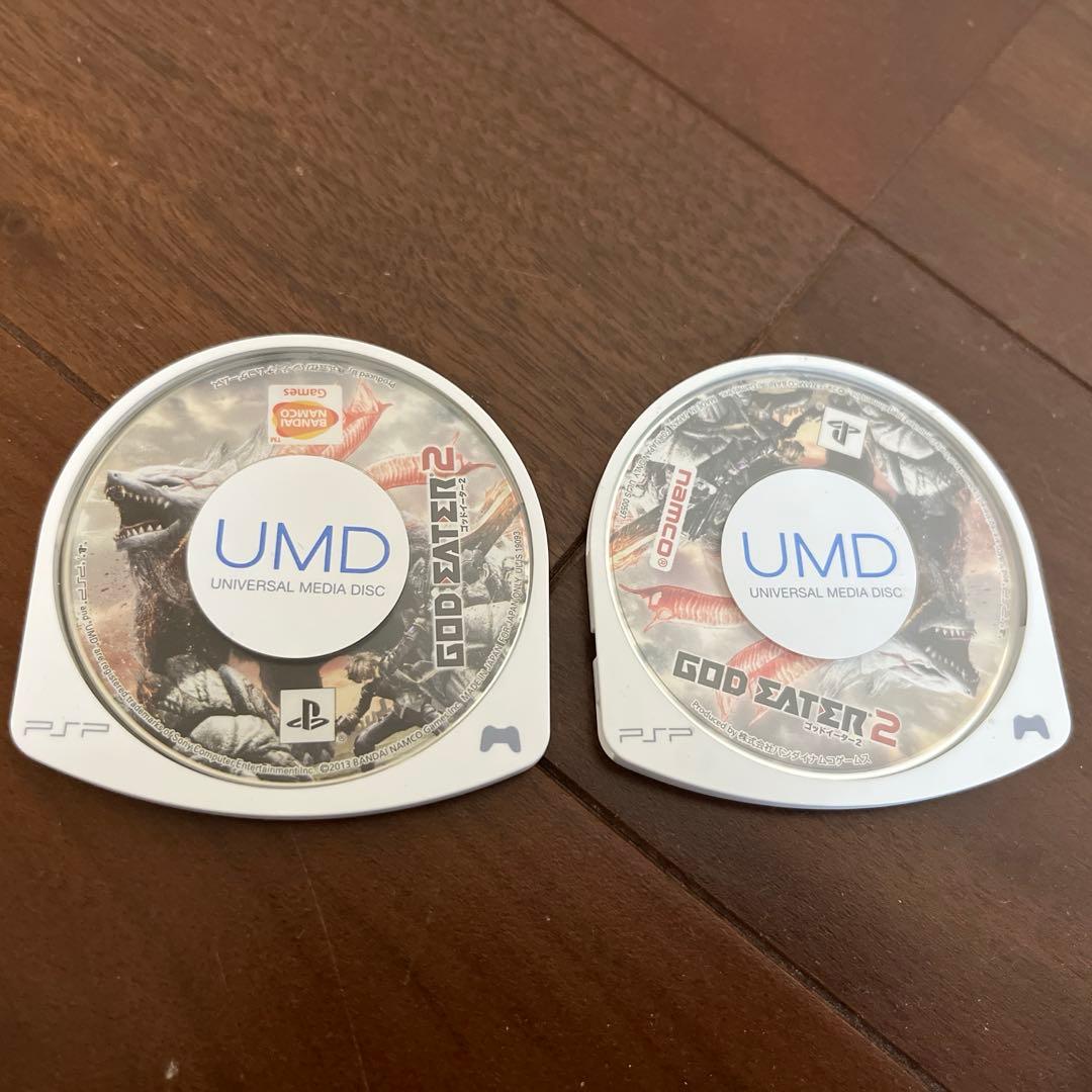 （ジャンク品）　PSP-3000ハンターズモデル、PSP-3000ブルー