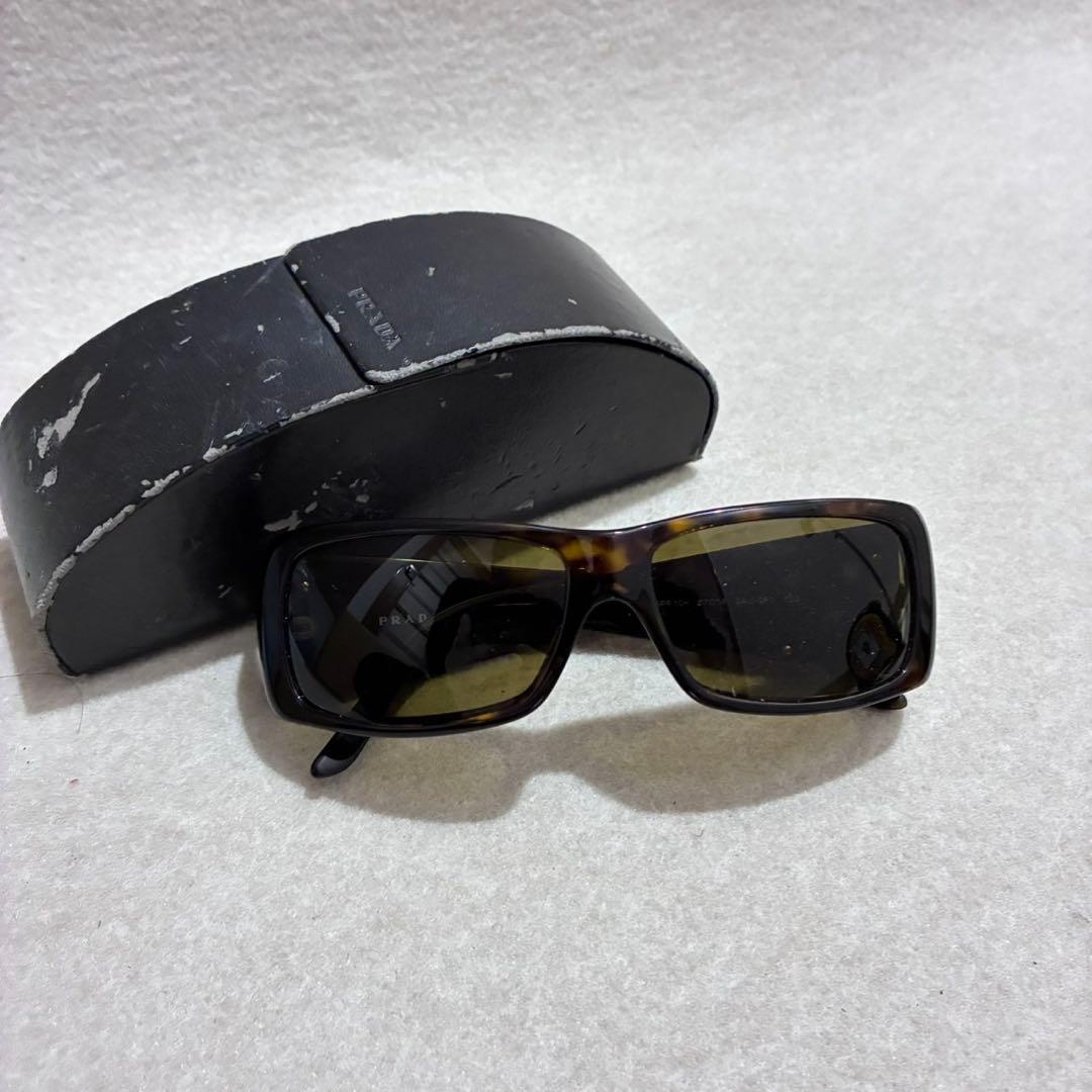 PRADA プラダ サングラス SPR10H ブラウン べっ甲 ユニセックス