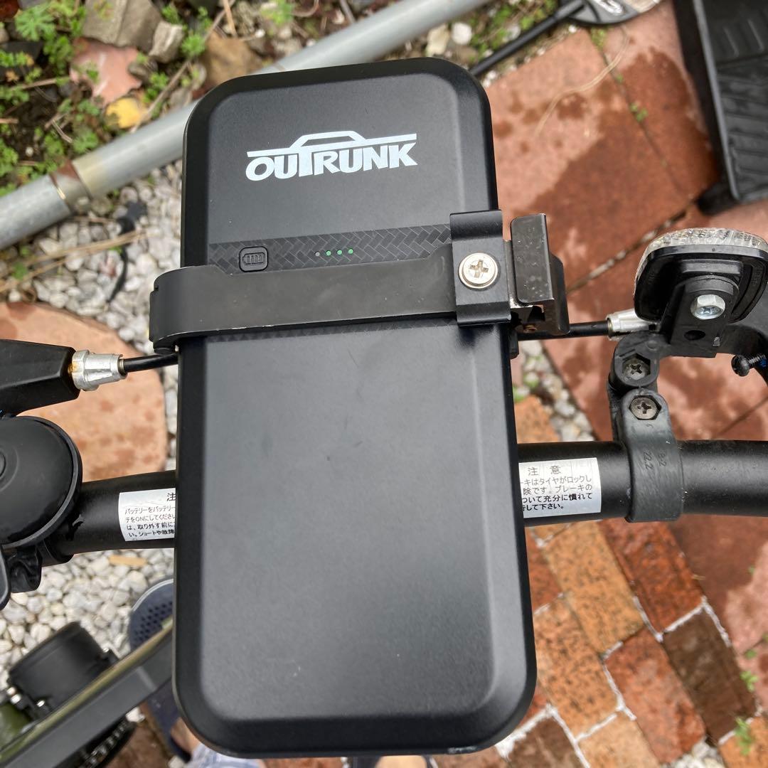 折りたたみ電動アシスト自転車　OUTRUNK eアウトランク