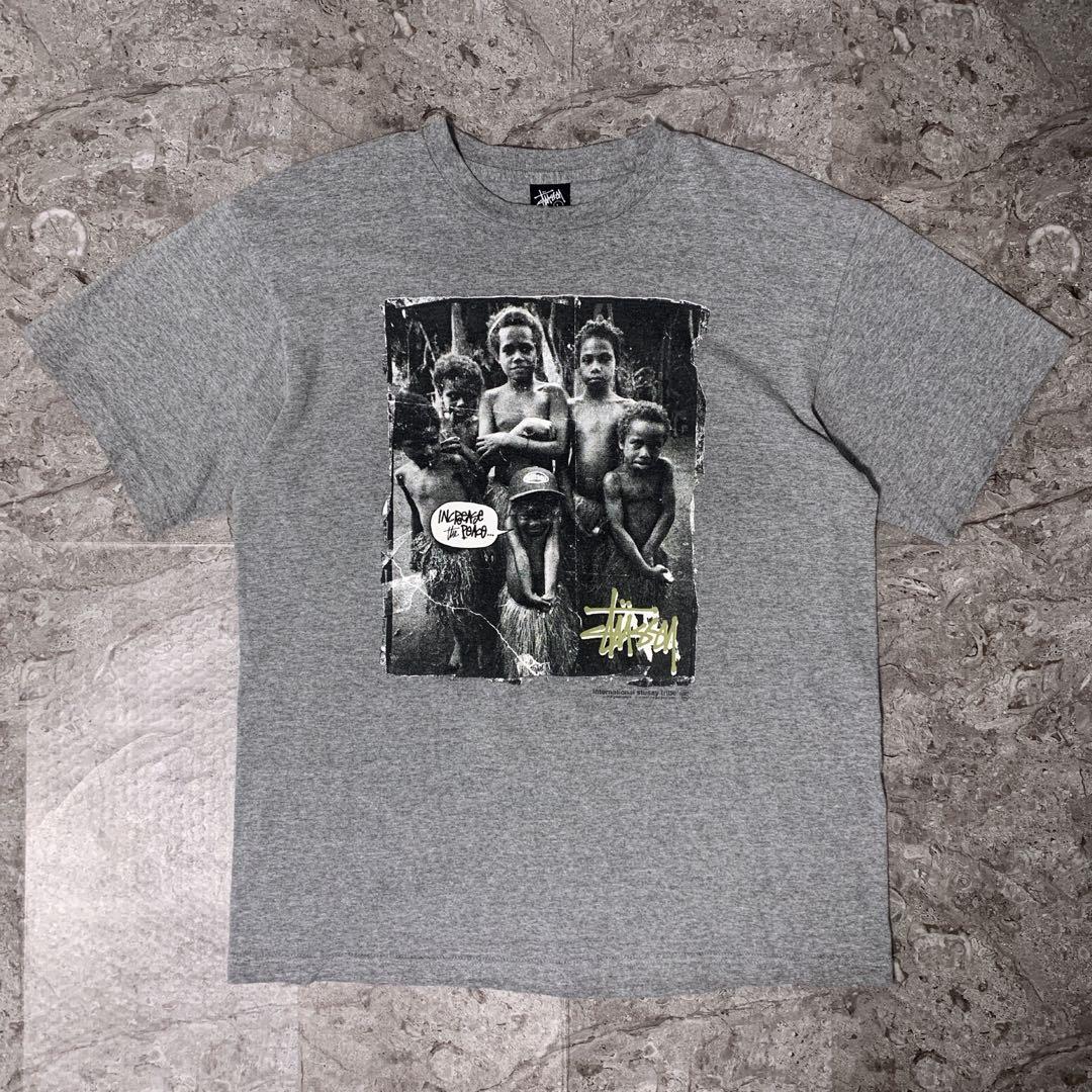 【希少レア】Stussy オールドステューシー フォトプリントTシャツ キッズ