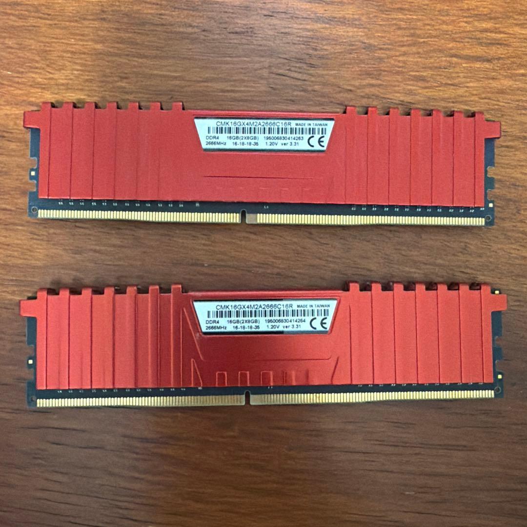 メモリー Corsair Vengeance LPX 16GB DDR4 2666MHz