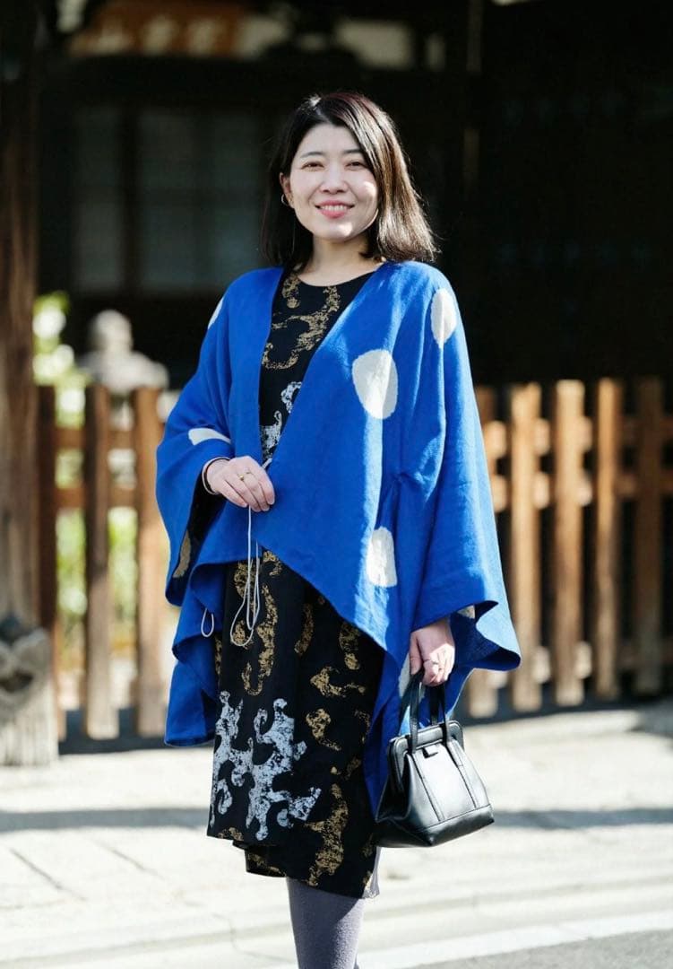 SOU・SOU ソウソウ　きさらぎ　短丈　絞り　緑　グリーン　たばた織　京都