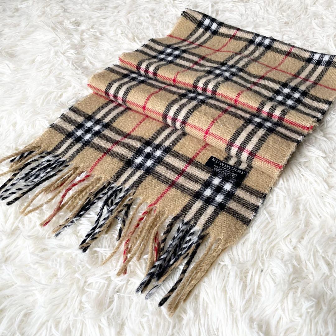 【ヤチちゃん 】BURBERRY LONDON ノバチェック マフラー