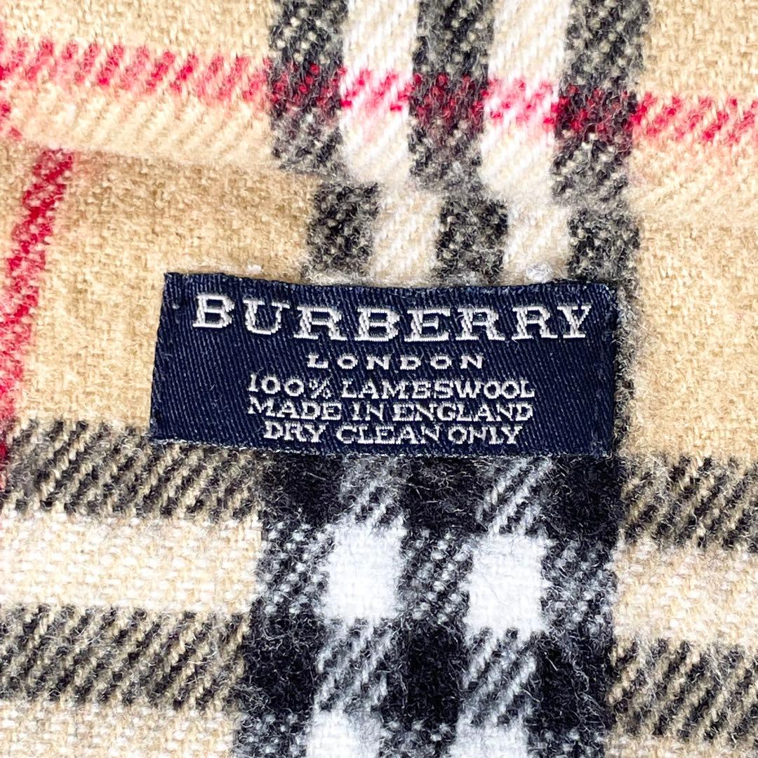 【ヤチちゃん 】BURBERRY LONDON ノバチェック マフラー