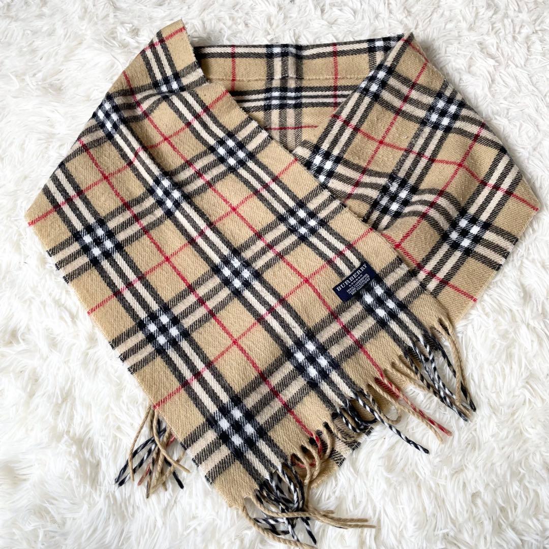 【ヤチちゃん 】BURBERRY LONDON ノバチェック マフラー