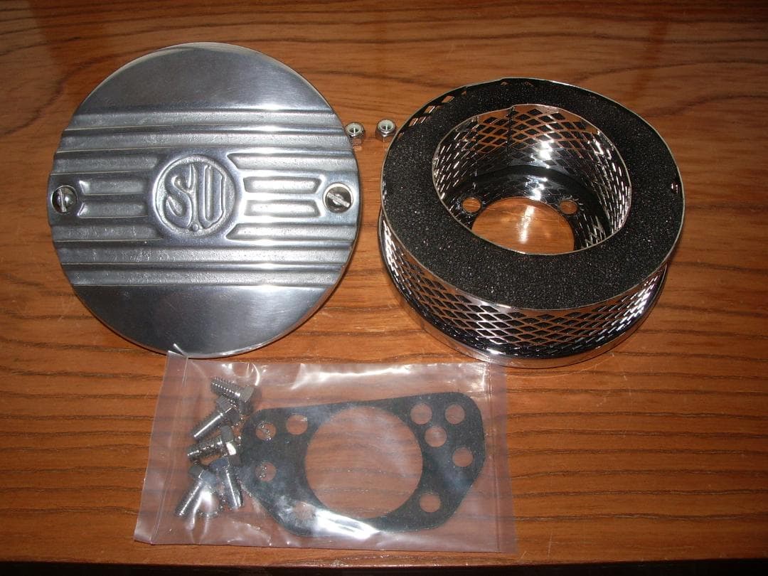 ハーレーダビッドソン・SUキャブレター・FORK製エアクリーナー！中古美品！！