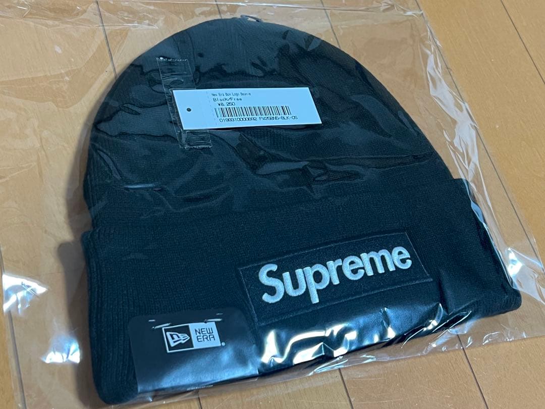 【25FW】Supreme New Era Box Logo Beanie