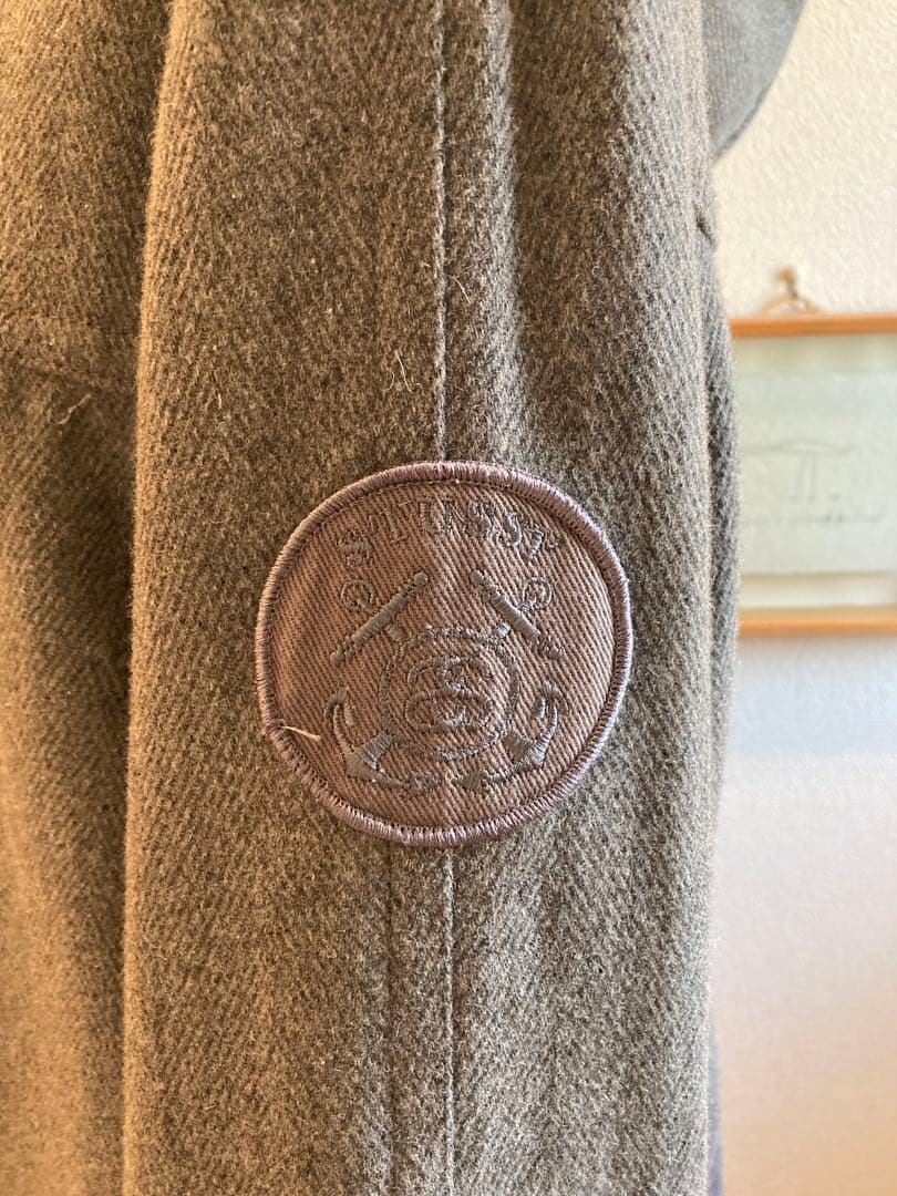 stussy ステューシー ジップブルゾン 刺繍ロゴ ワンポイントロゴ