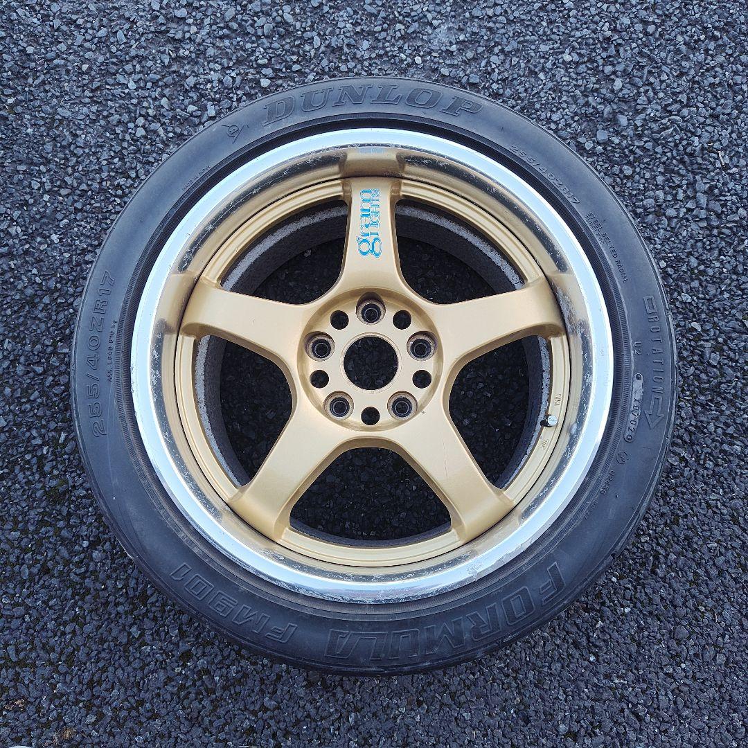 ホイールRAYS Gramlights 17 8.0×2 9.0×2