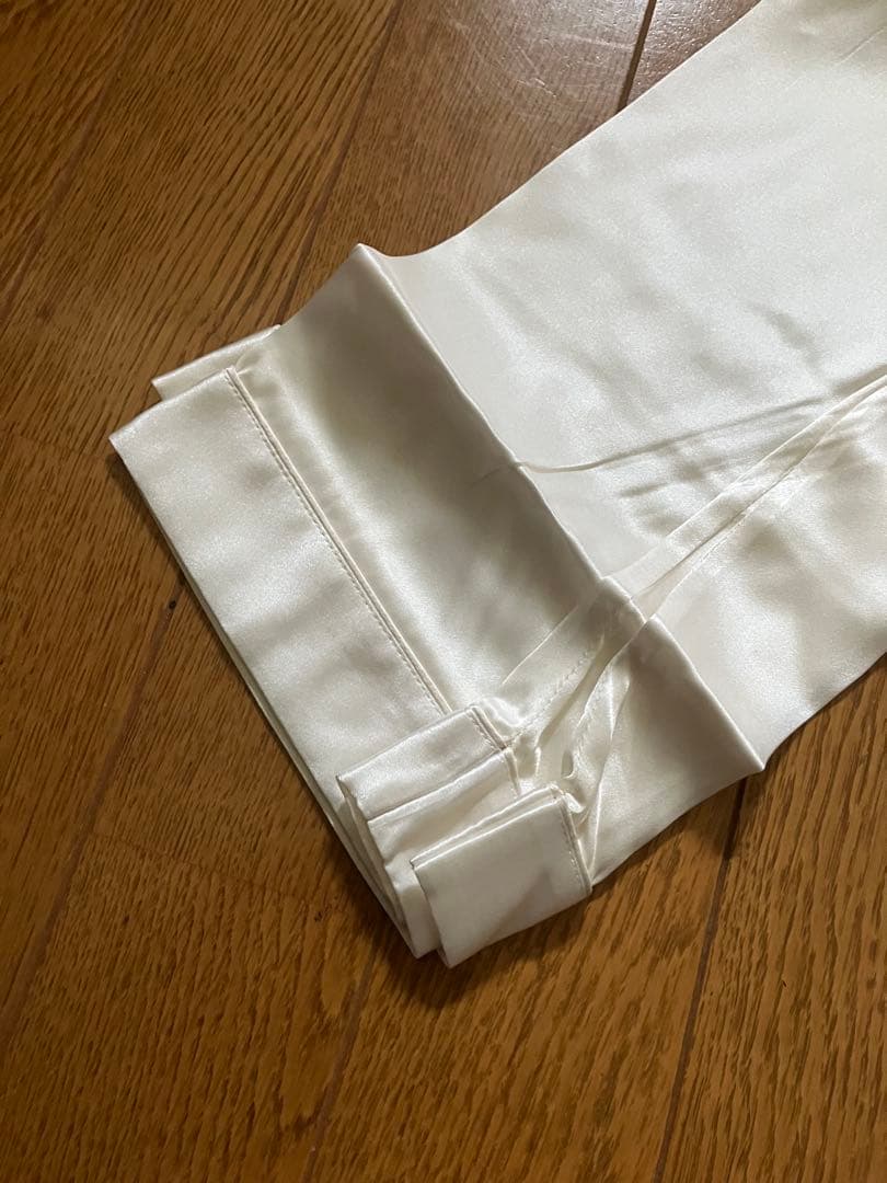 女性シルク100% パジャマ Lサイズ 紫　 送料込み　値下げ不可です。