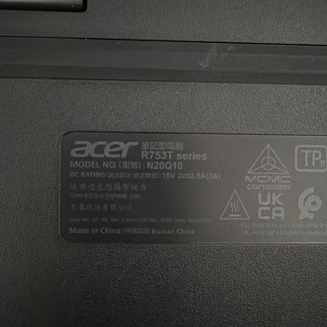 I*P様 Acer Chromebook R753T