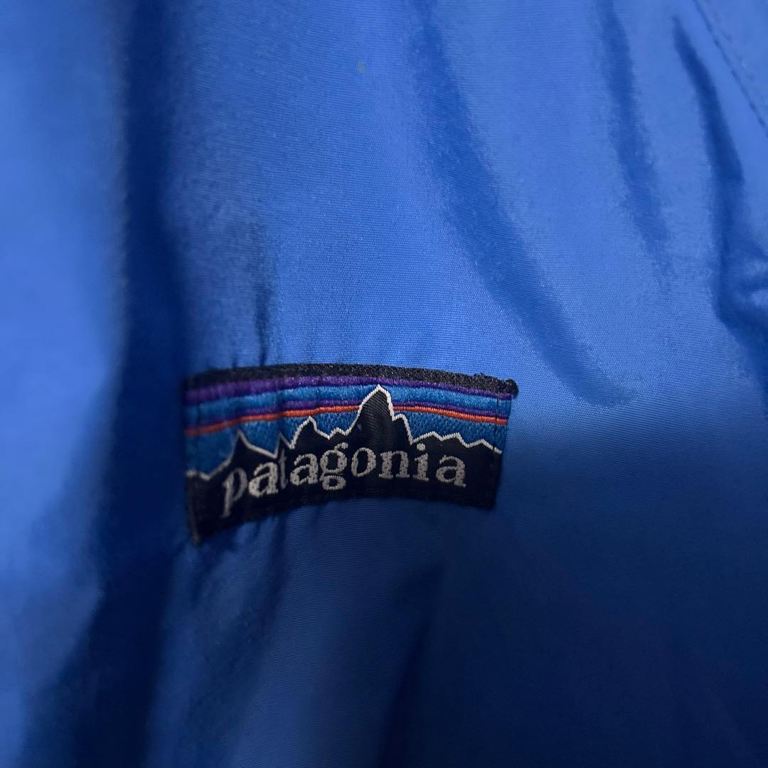 Patagonia 青 ジャンパー XL デカタグ
