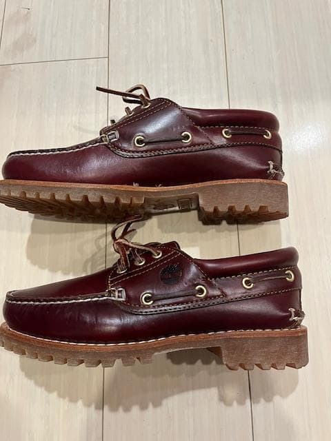 Timberland 3eye classic US7W　バーガンディ