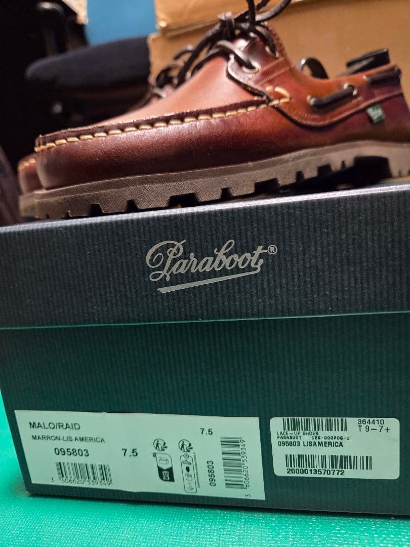 【未使用】Paraboot パラブーツ MALO マロ　RAID　レイド　7.5