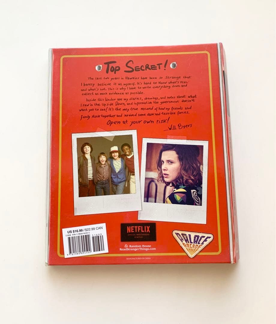 洋書 Stranger Things Will Byers Secret Files