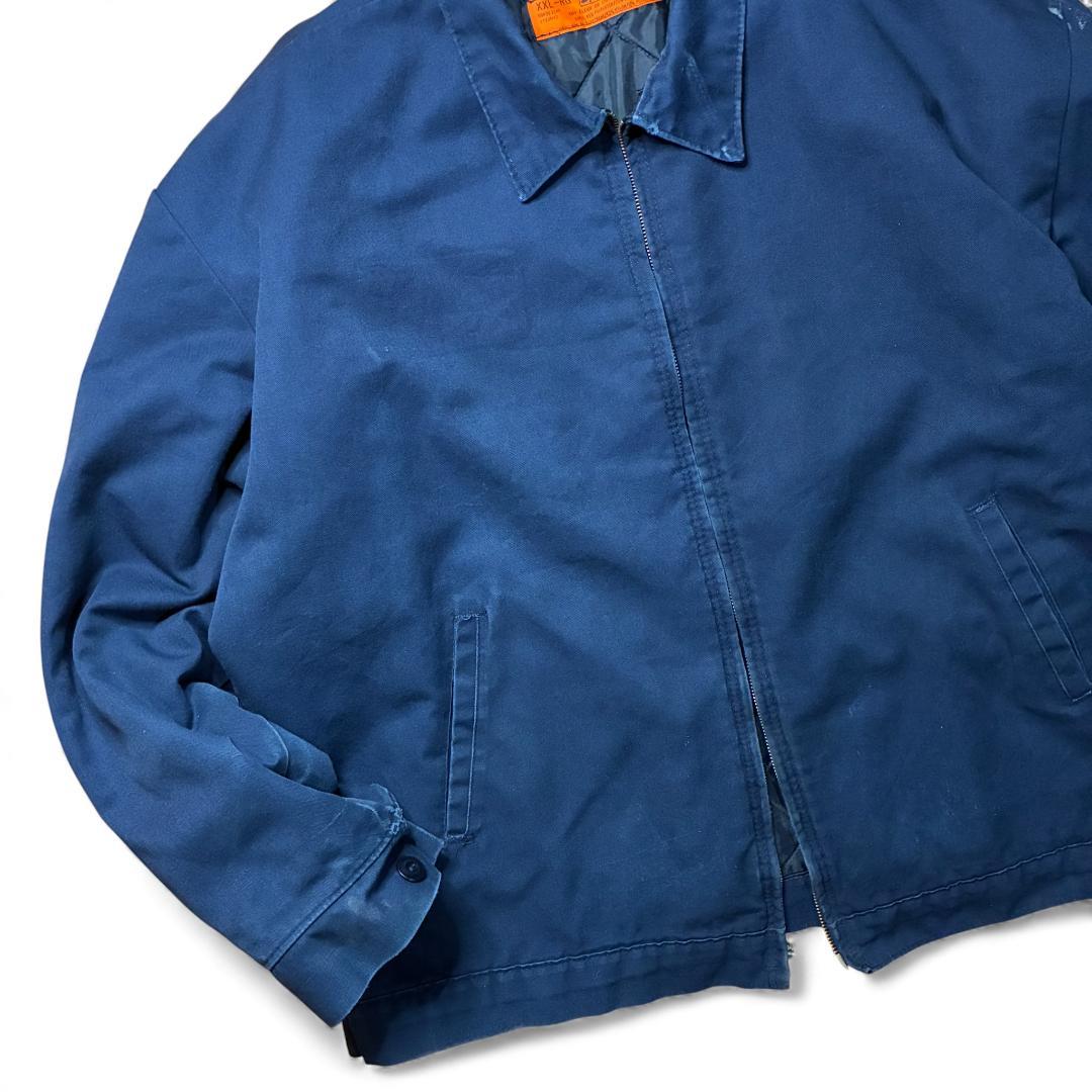 USA製 80s RED KAP ワークジャケット TALONジップ フェード
