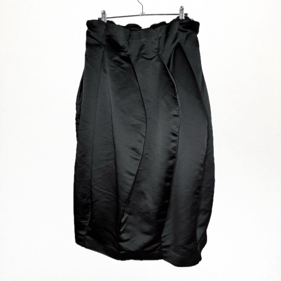 COMME des GARCONS 21SS エステルサテン バルーンスカート