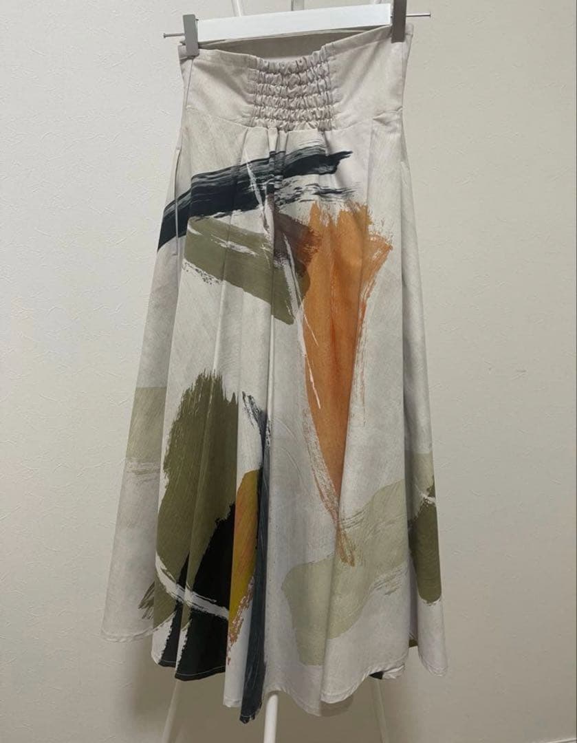 スカート Ameri LOUISE ART SKIRT