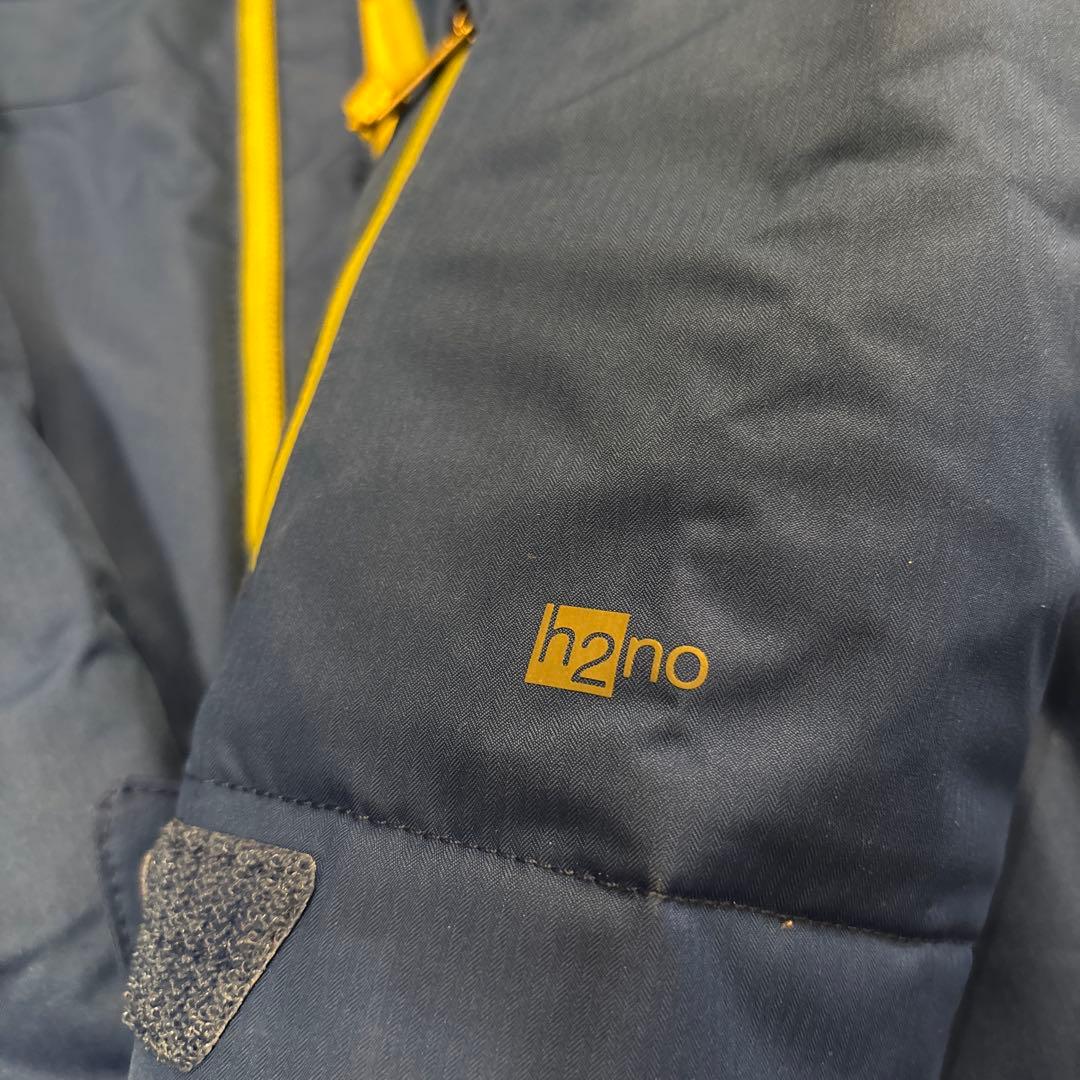 patagonia h2noフード付きスキーウェア 青