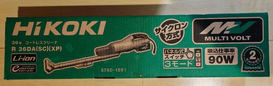 栗*宏様 HIKOKI スティッククリーナー R 36DA(SC)(XP) 90