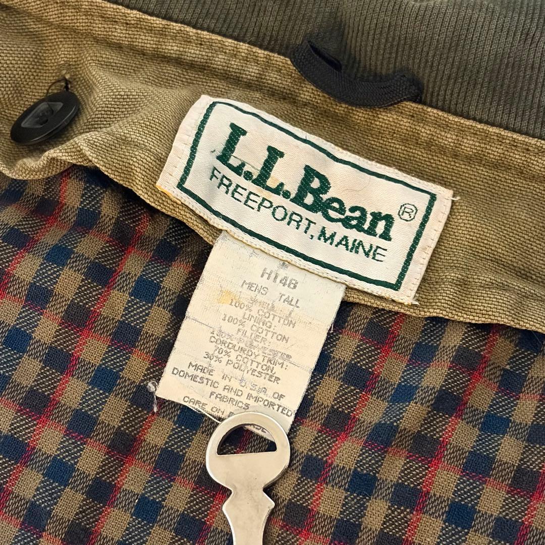 L.L.Bean ハンティングジャケット カバーオール USA製　70s 80s