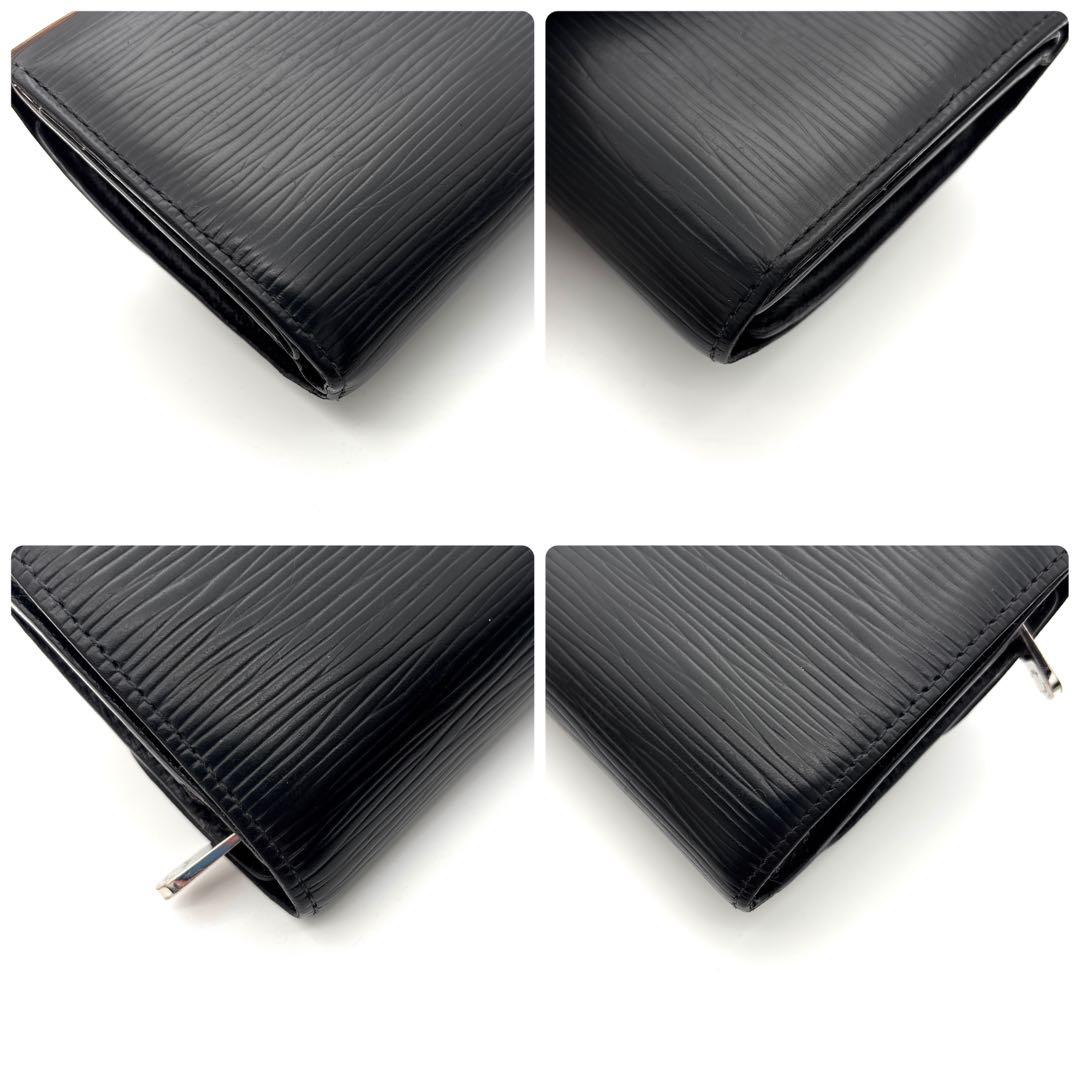 ✨ルイヴィトン 折財布 エピ ノワール ポルトフォイユ ジョイ ブラック